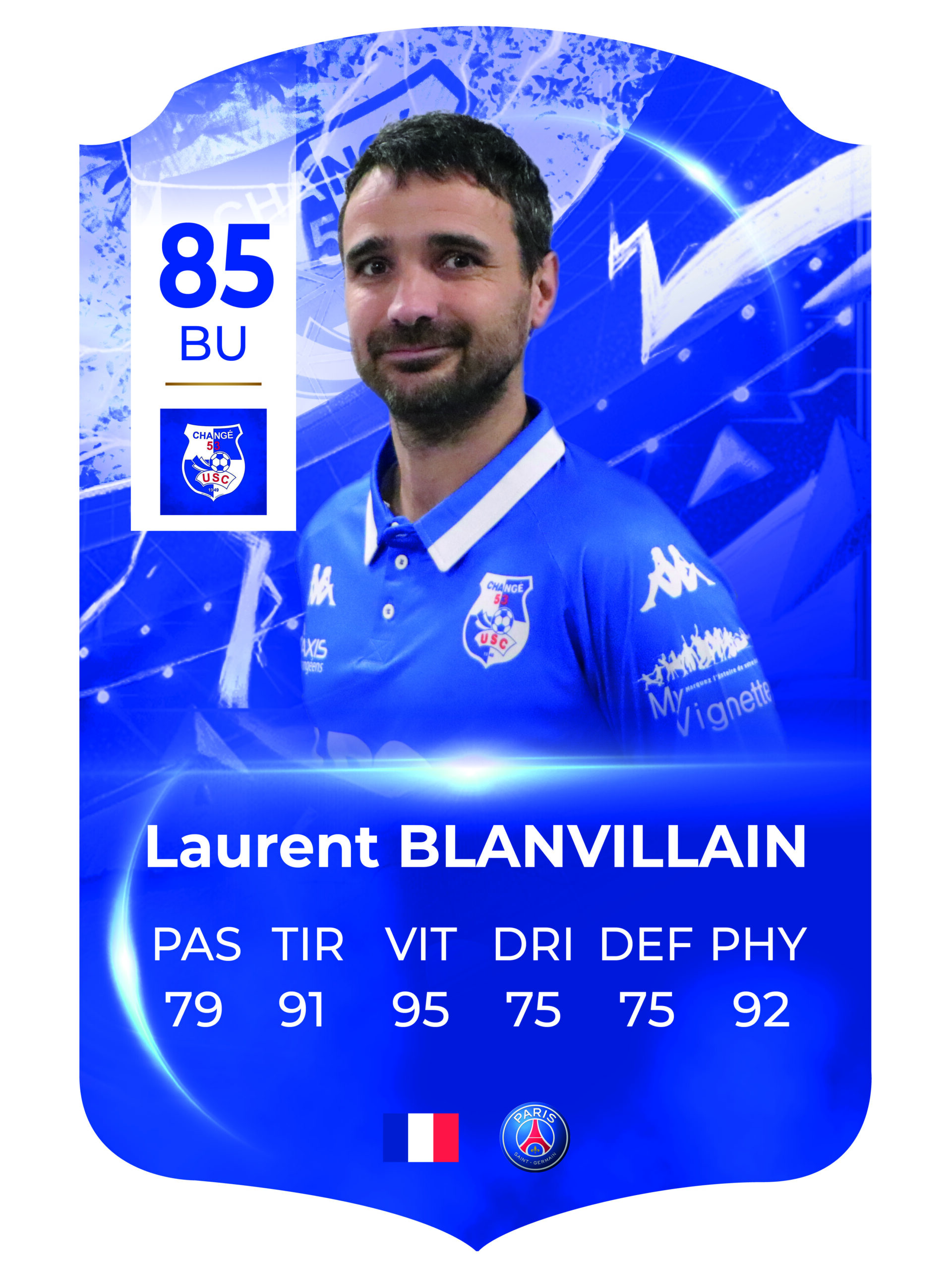 Carte FIFA US CHANGE personnalisée